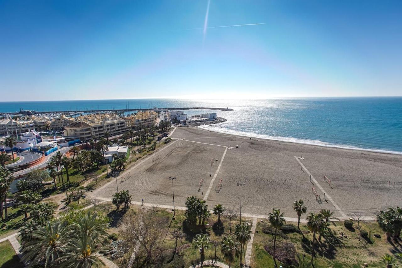 Panoramic Seaview Puerto Marina Daire Benalmádena Dış mekan fotoğraf